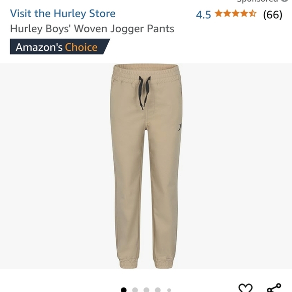 Hurley Boys Woven Jogger Pants - Picture 3 of 10